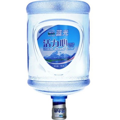 蓝光活力心天然矿泉水18.9L